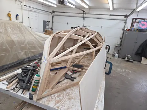 Mini Cruiser, under construction