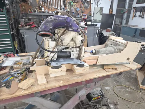 Mini Cruiser, under construction