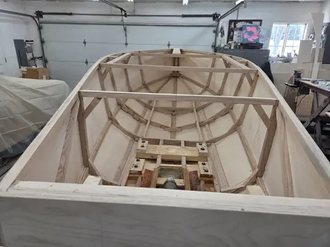 Mini Cruiser, under construction