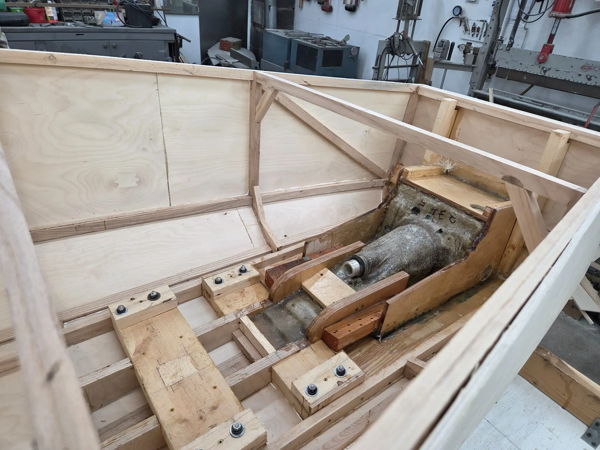 Mini Cruiser, under construction