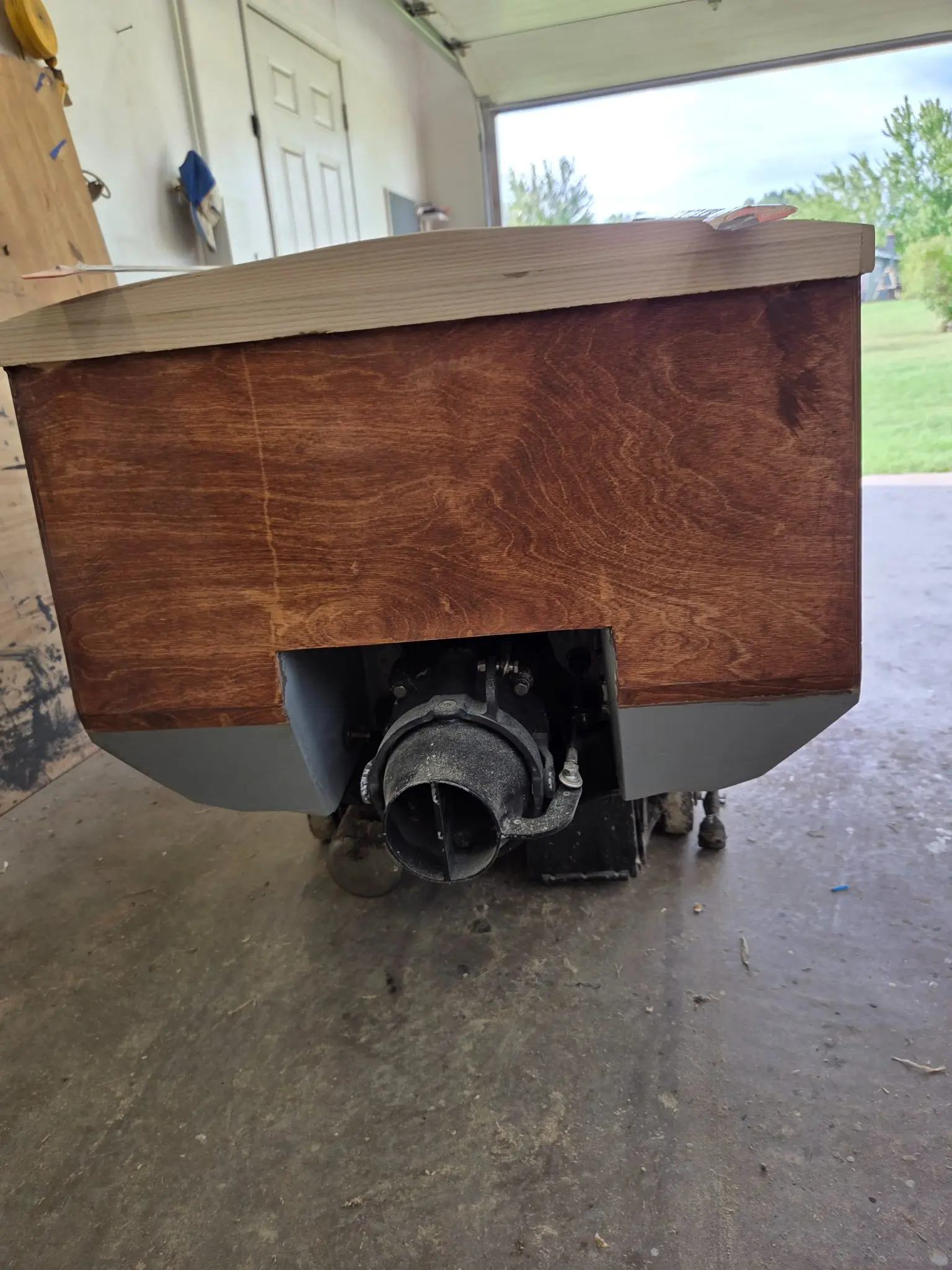 Mini Cruiser, under construction