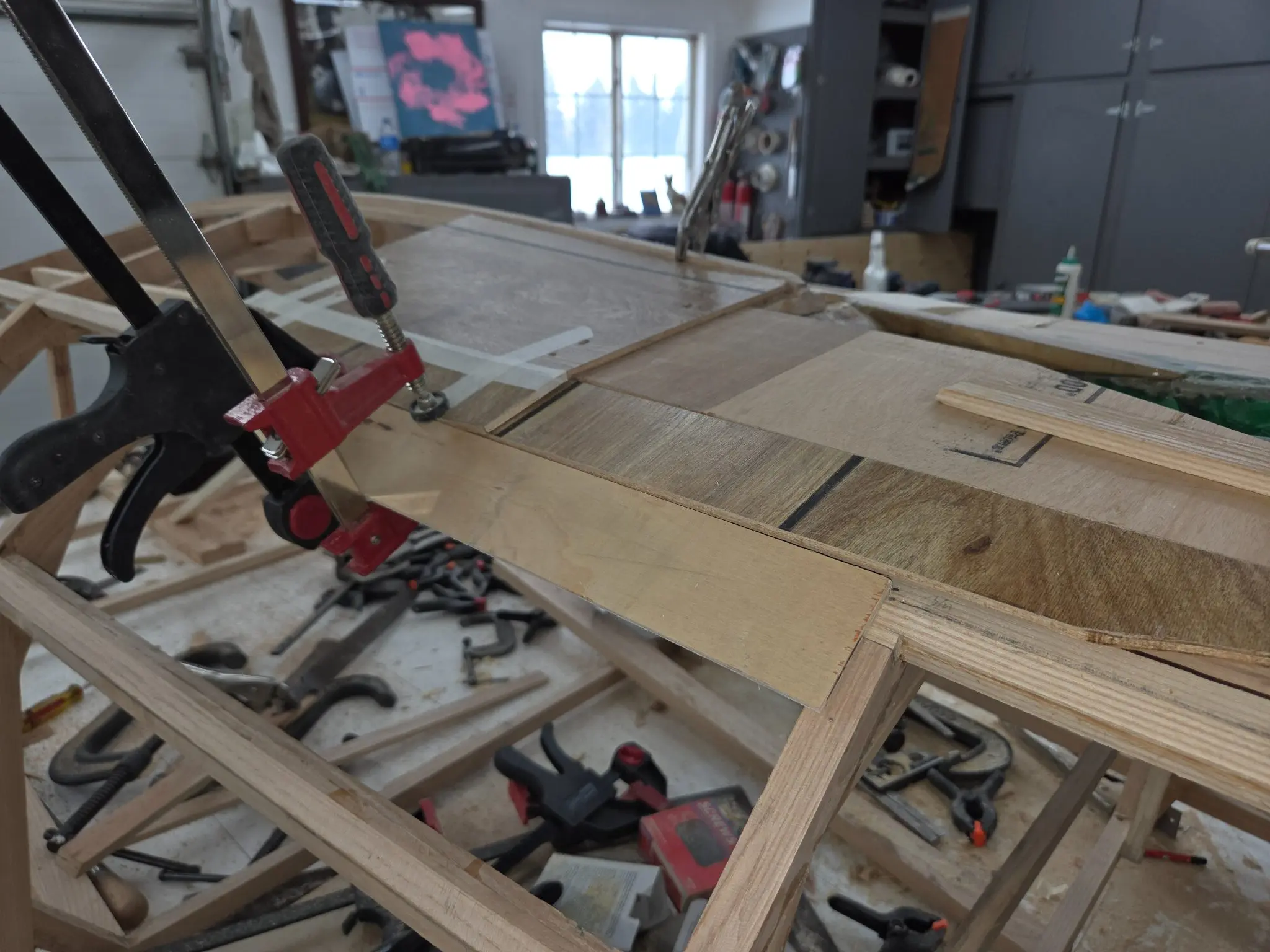 Mini Cruiser, under construction