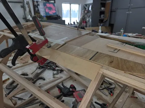 Mini Cruiser, under construction
