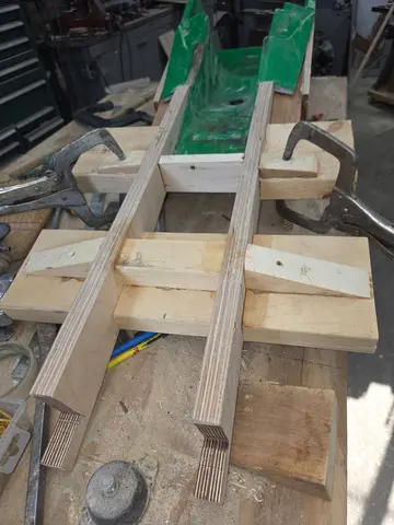 Mini Cruiser, under construction