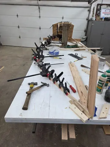 Mini Cruiser, under construction