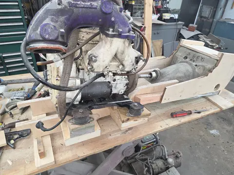Mini Cruiser, under construction