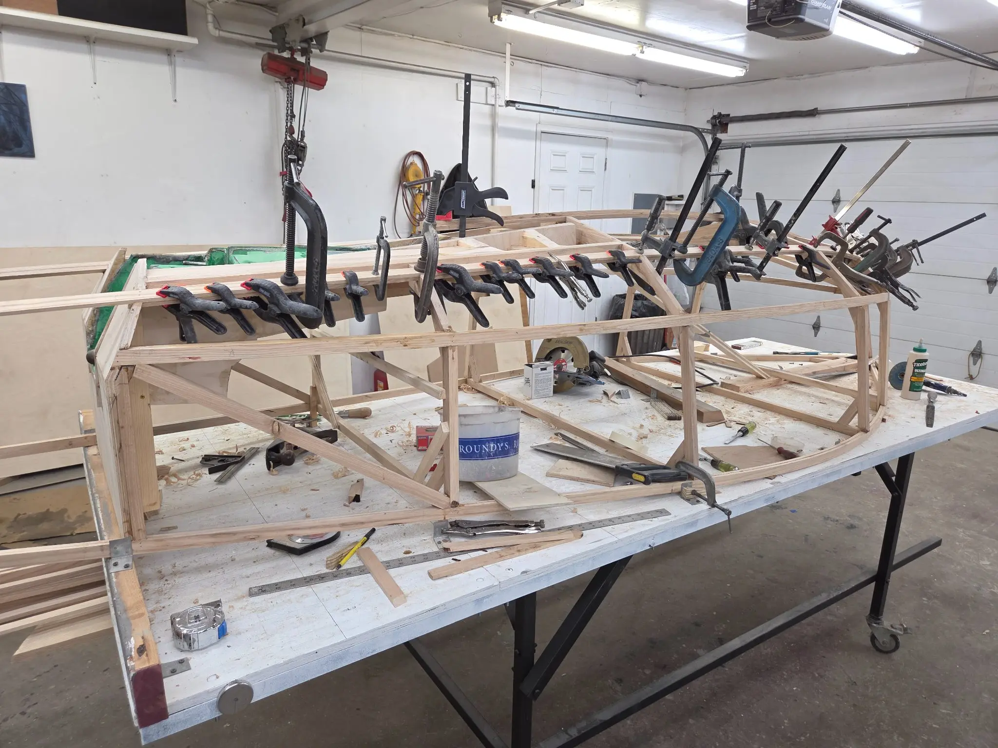 Mini Cruiser, under construction