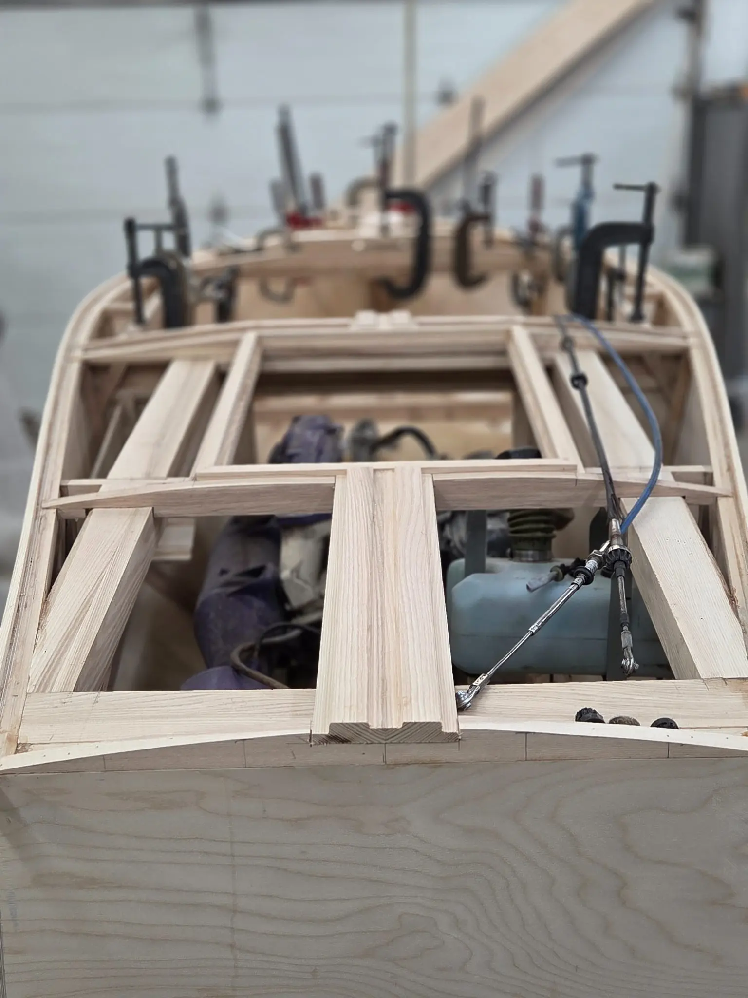 Mini Cruiser, under construction