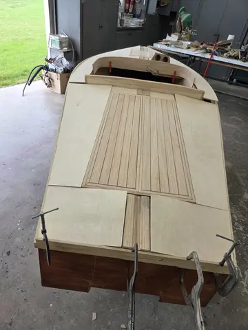 Mini Cruiser, under construction