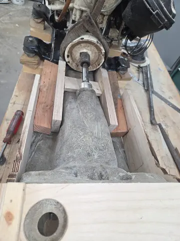 Mini Cruiser, under construction