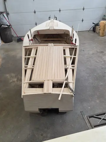 Mini Cruiser, under construction
