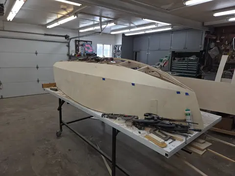 Mini Cruiser, under construction