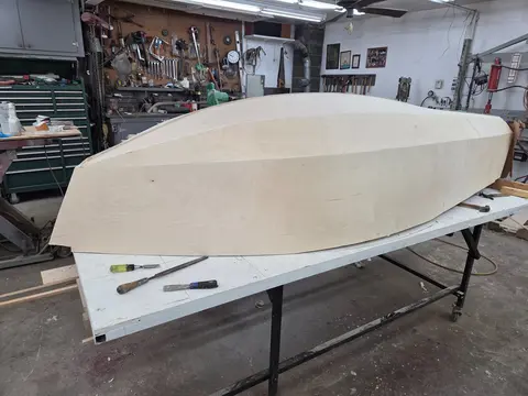 Mini Cruiser, under construction