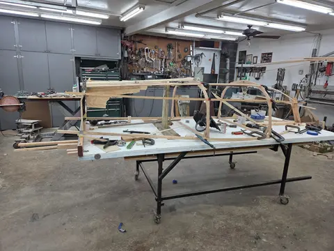 Mini Cruiser, under construction