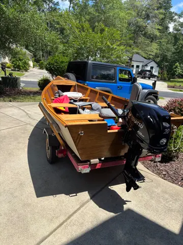 13’ 4” Power/Row Skiff with 20hp