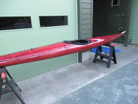For Sale - 19' Chesapeake Strip-Planked Expedition Sea Kayak